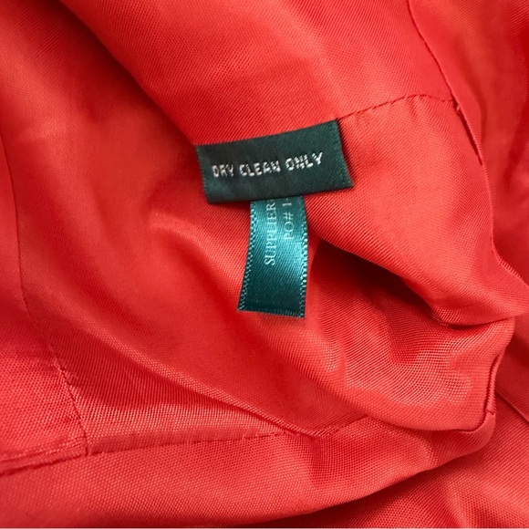 Lauren Ralph Lauren Women’s Red Plaid Wool Blazer Size 6 EUC - Picture 6 of 8